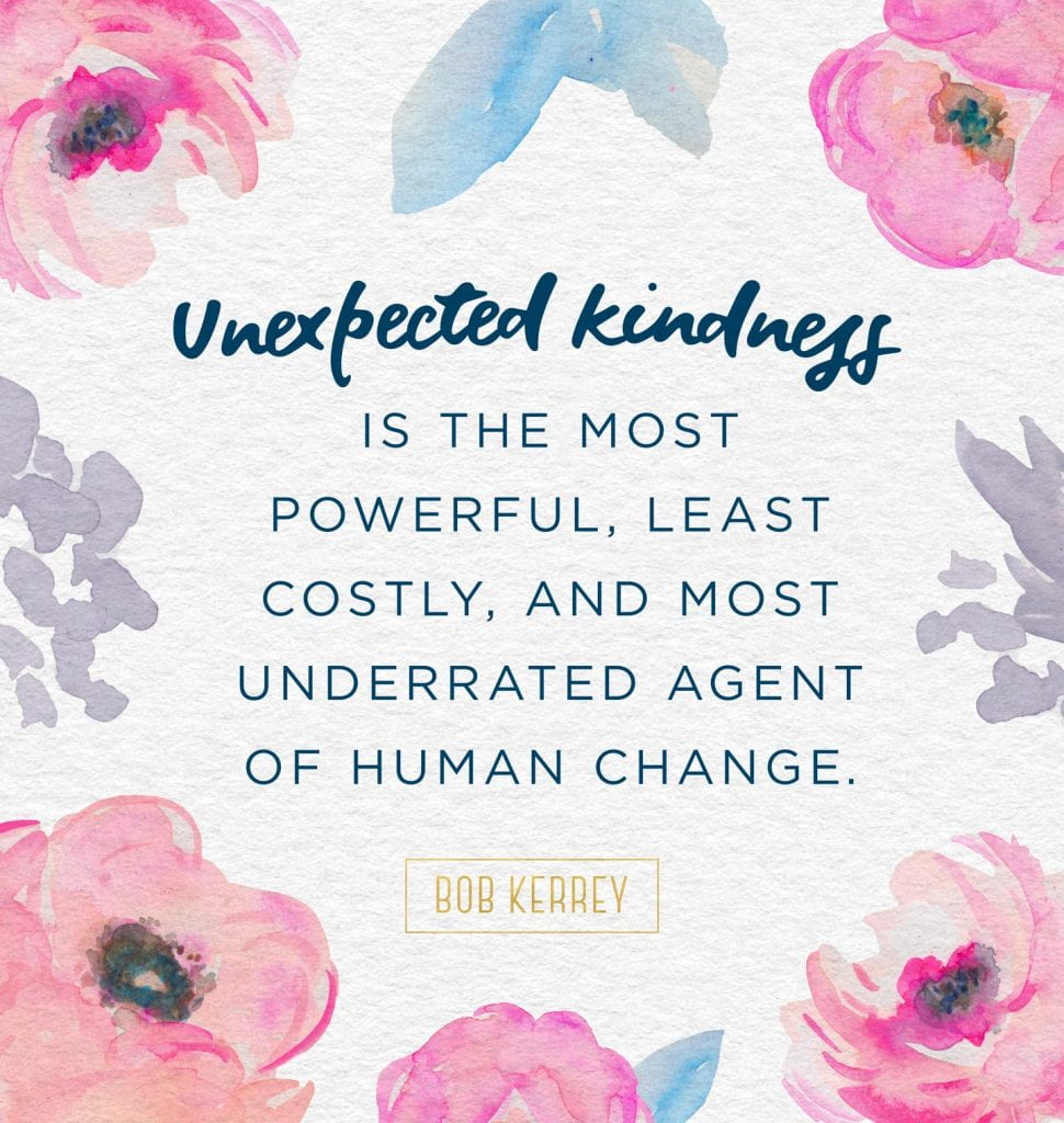 Unexpected Kindness quote